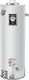 gas hot water tank / floor / vertical / residential