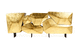 original design sideboard / contemporary / wooden / golden
