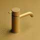 public building mixer tap / countertop / stainless steel / bathroom