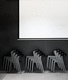 contemporary chair / wooden / stackable / home