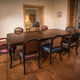 Louis XV style dining table / wooden / rectangular / custom