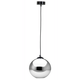 pendant lamp / glass / contemporary / corded