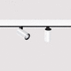 LED track light / aluminum / commercial / contract