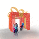 LED Christmas lights / for public space