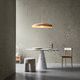 pendant lamp / paper / contemporary / corded