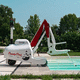 mobile pool lift / for people with reduced mobility