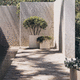 clay planter / rectangular / square / contemporary