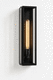 vintage wall light / outdoor / glass / frosted glass