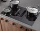induction cooktop / 4 burner / built-in / with touch controls