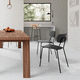 contemporary chair / indoor / oak / American walnut