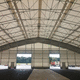metal frame tensile structure / for industrial applications