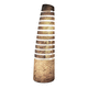 floor-standing lamp / steel / anodized aluminum / natural stone