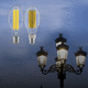 LED bulb / metal halide