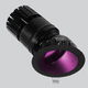 recessed ceiling downlight / RGB LED / round / square