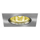 recessed spotlight / LED / halogen / square