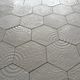 cement tile / embossed / indoor / outdoor