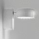 contemporary wall light / indoor / brass / methacrylate