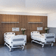 surface-mounted light fixture / LED / rectangular / for healthcare facility