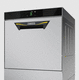 front-loading dishwasher / professional / undercounter / for glasses