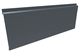 strip cladding / metal / smooth