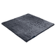 contemporary rug / plain / vegetal silk / New Zealand wool