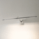 contemporary wall light / indoor / brass / linear