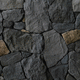 stone wall cladding / exterior / interior / glued
