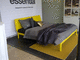contemporary rug / plain / wool / rectangular