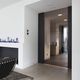 interior door / wooden / pivoting / glazed