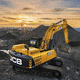 crawler excavator / for construction