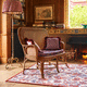traditional rug / floral pattern / New Zealand wool / rectangular