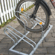 floor-mounted bike rack / for public space / galvanised steel / commercial