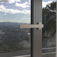 sliding window pull handle / stainless steel / aluminum / contemporary