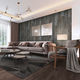 printed wall-covering / natural finish / fabric look / wallpaper look