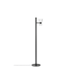 floor-standing lamp / metal / extruded aluminum / aluminum