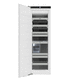 upright freezer / gray / energy-saving / built-in