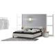 double bed / contemporary / upholstered / with headboard