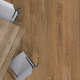 engineered wood floor / hardwood / aged / glued