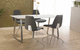 contemporary chair / wooden / star base / home