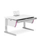 contemporary desk / wooden / metal / cantilever