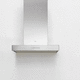 wall-mounted range hood / ducted / ductless / with built-in lighting