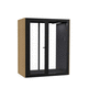 office pod with built-in lighting / acoustic / USB / with motion sensor