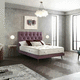 double mattress / spring / white / cotton