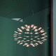 pendant lamp / floating / polycarbonate / contemporary