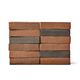 solid brick / embossed / for facade