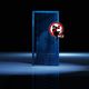 entry door / aluminum / swing / without glazing