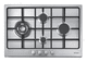 gas cooktop / 4 burner / built-in / with knobs