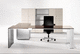 executive desk / contemporary / wooden / metal