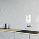 electric instant water heater / wall-mounted / vertical / residential