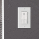 motion detector / presence / wall-mounted / white